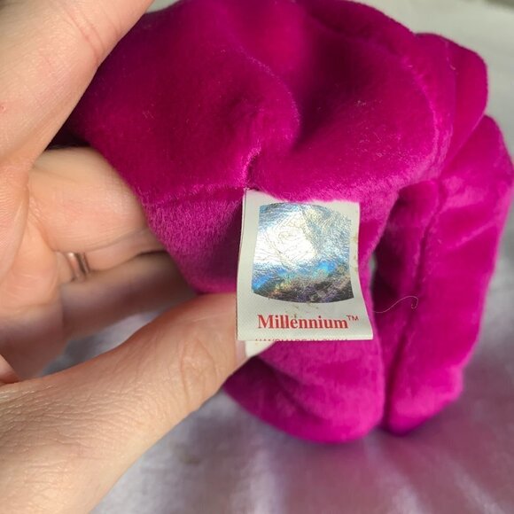 TY Rare Millennium Beanie Baby Purple 2000 - Picture 4 of 5